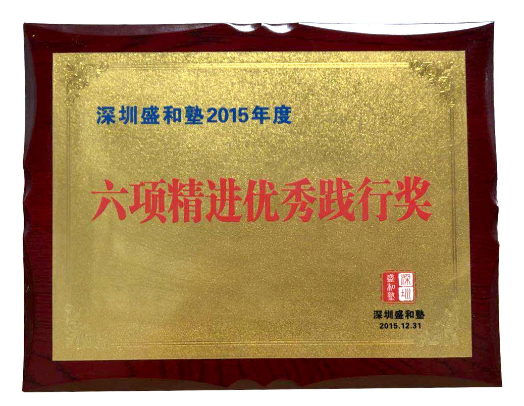 六項(xiàng)精進(jìn)優(yōu)秀踐行獎